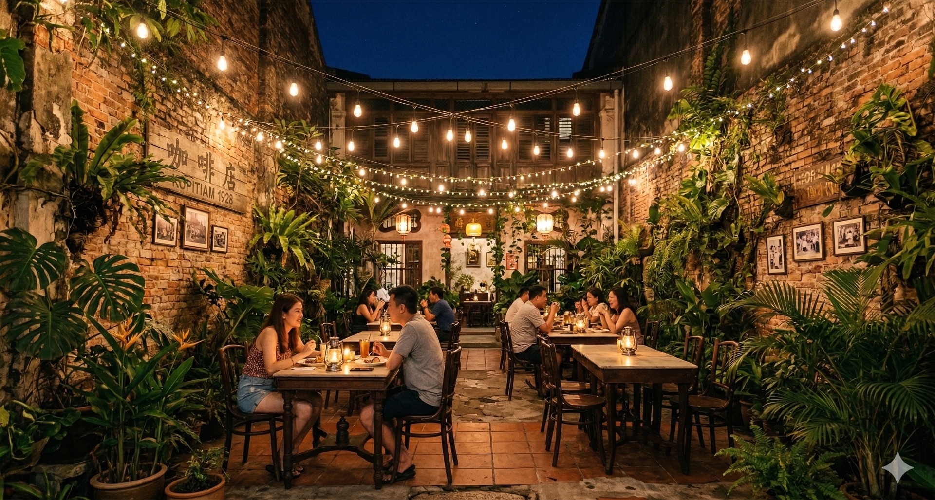 Suasana Warung Kita di waktu petang